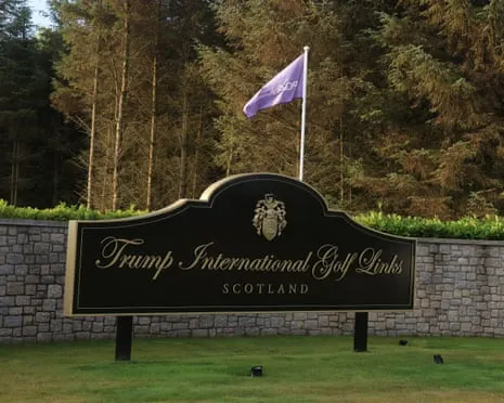 Trump Golf Course in Scotland Accused of Breaching Wastewater Limits