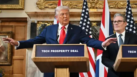 Trump Suggests Starmer Could Employ Armed Forces to Secure UK Frontiers