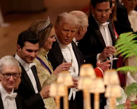 Seating Secrets: Strategic Neighbors at Donald Trump’s Windsor Banquet?
