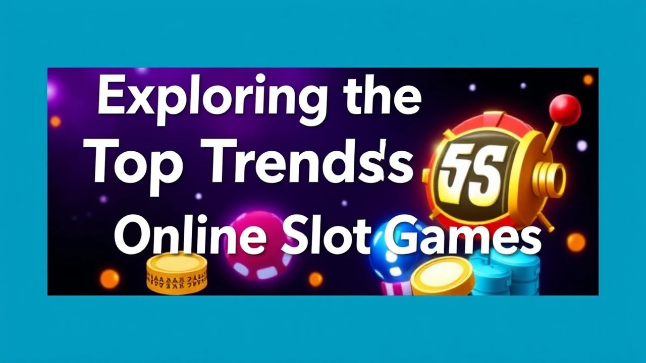 Exploring the Top Trends in Online Slot Games