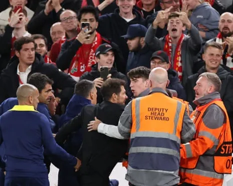 Simeone, Liverpool's Home Ground and Some Shouting in the Workplace