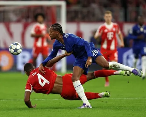 The Blues' boss explodes after Bayern Munich defender Tah escapes dismissal in Champions League defeat